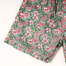 Buy Sanganeri Block Printed Cotton Unisex Boxer/Shorts Online at iTokri.com