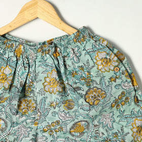  Sanganeri Block Printed Cotton Unisex Boxer/Shorts 