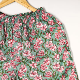 Buy Sanganeri Block Printed Cotton Unisex Boxer/Shorts Online at iTokri.com