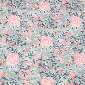  Sanganeri Reversible Double Soft Cotton Quilt/Blanket