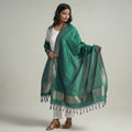 Buy Semi Silk Zari Jaal Banarasi Dupatta 