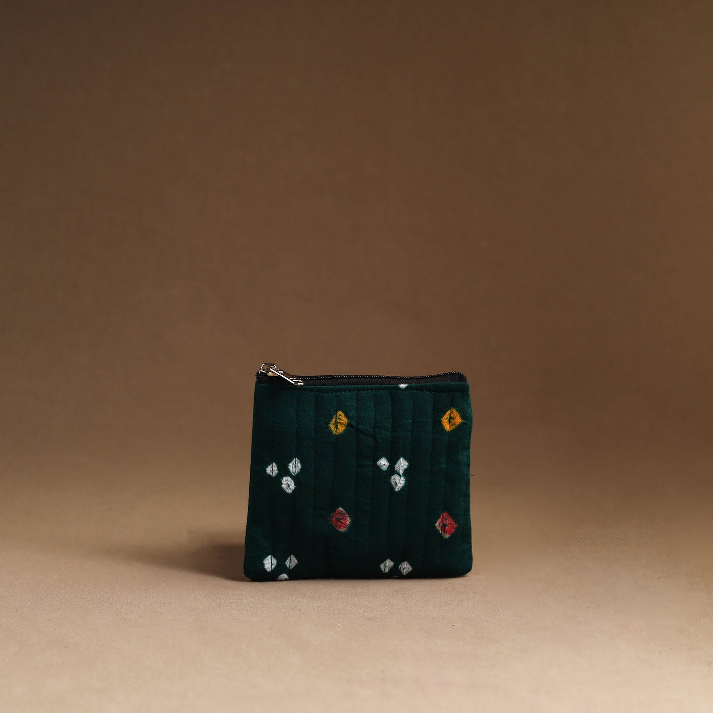 Green - set of 3 - handmade cotton utility pouches 11