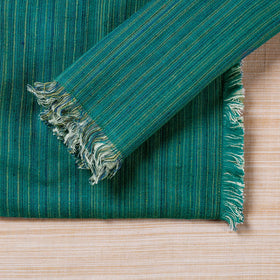  Green Handspun Handwoven Double Side Pure Cotton Table Napkins