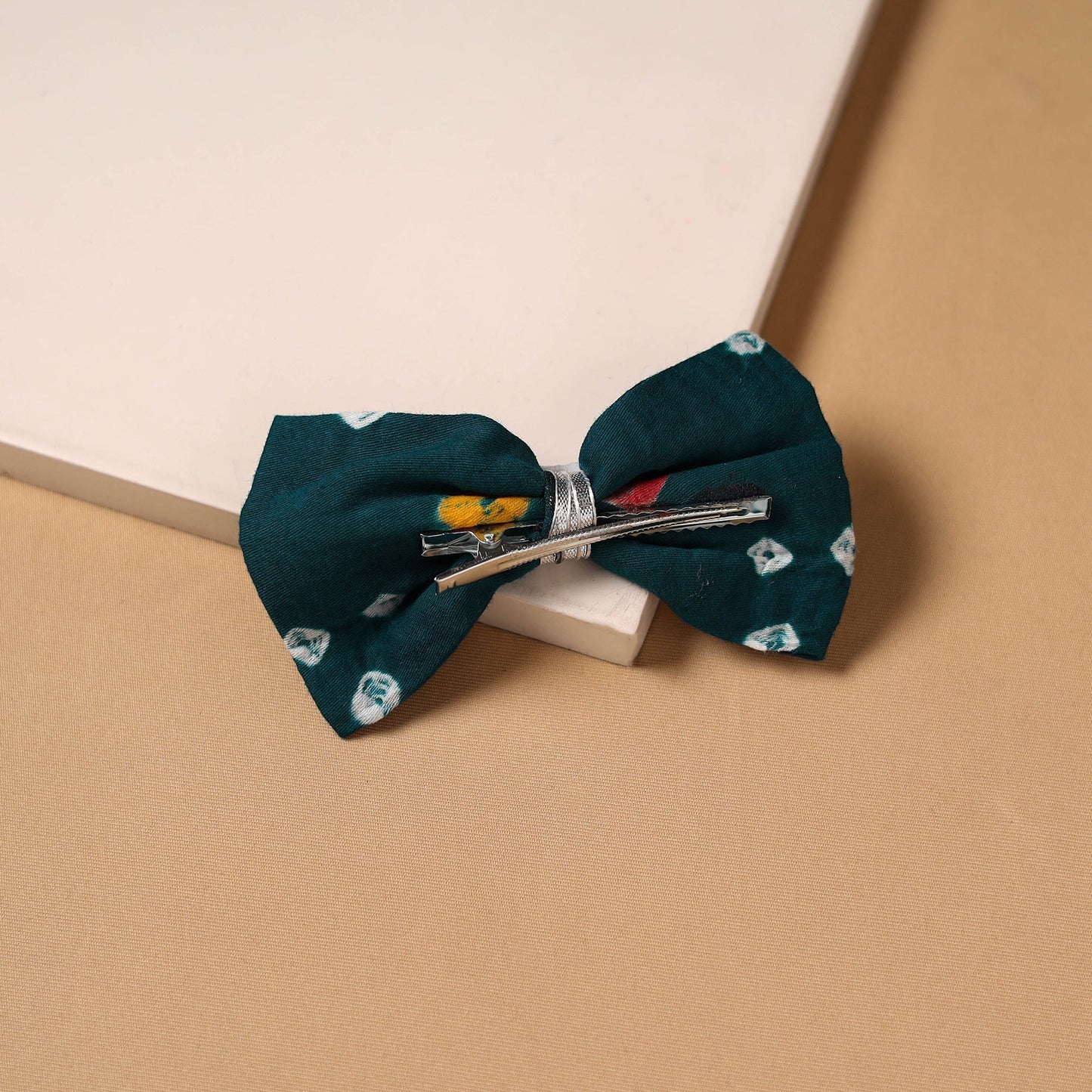Shell work women’s bow hair clip 25 - handcrafted