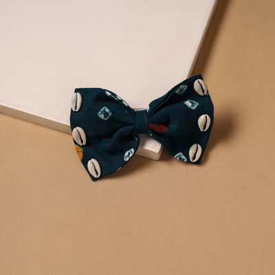 Shell work women’s bow hair clip 61 - handcrafted