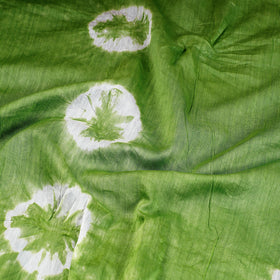 Buy Shibori Tie-Dye Chanderi Silk Handloom Fabric Online at iTokri.com
