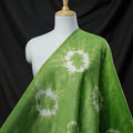Buy Shibori Tie-Dye Chanderi Silk Handloom Fabric Online at iTokri.com