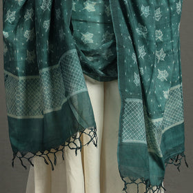 Buy Shibori Tie-Dye Cotton Dupatta with Tassels 80 Online at iTokri.com