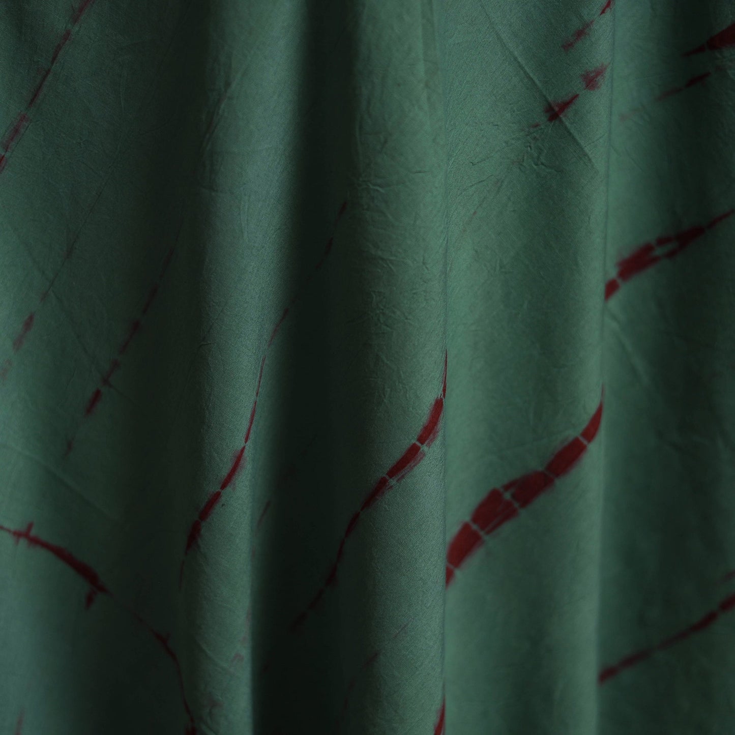 Shibori tie-dye pure mul cotton fabric 12 - handcrafted