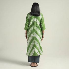 Shibori Kurta with Palazzo & Dupatta Set
