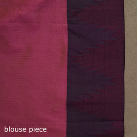 Silk ilkal saree with temple border 16 - handcrafted