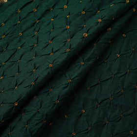 Silk tie-dye bandhani fabric with zari border 24