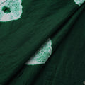 Silk tie-dye shibori fabric with zari border 34