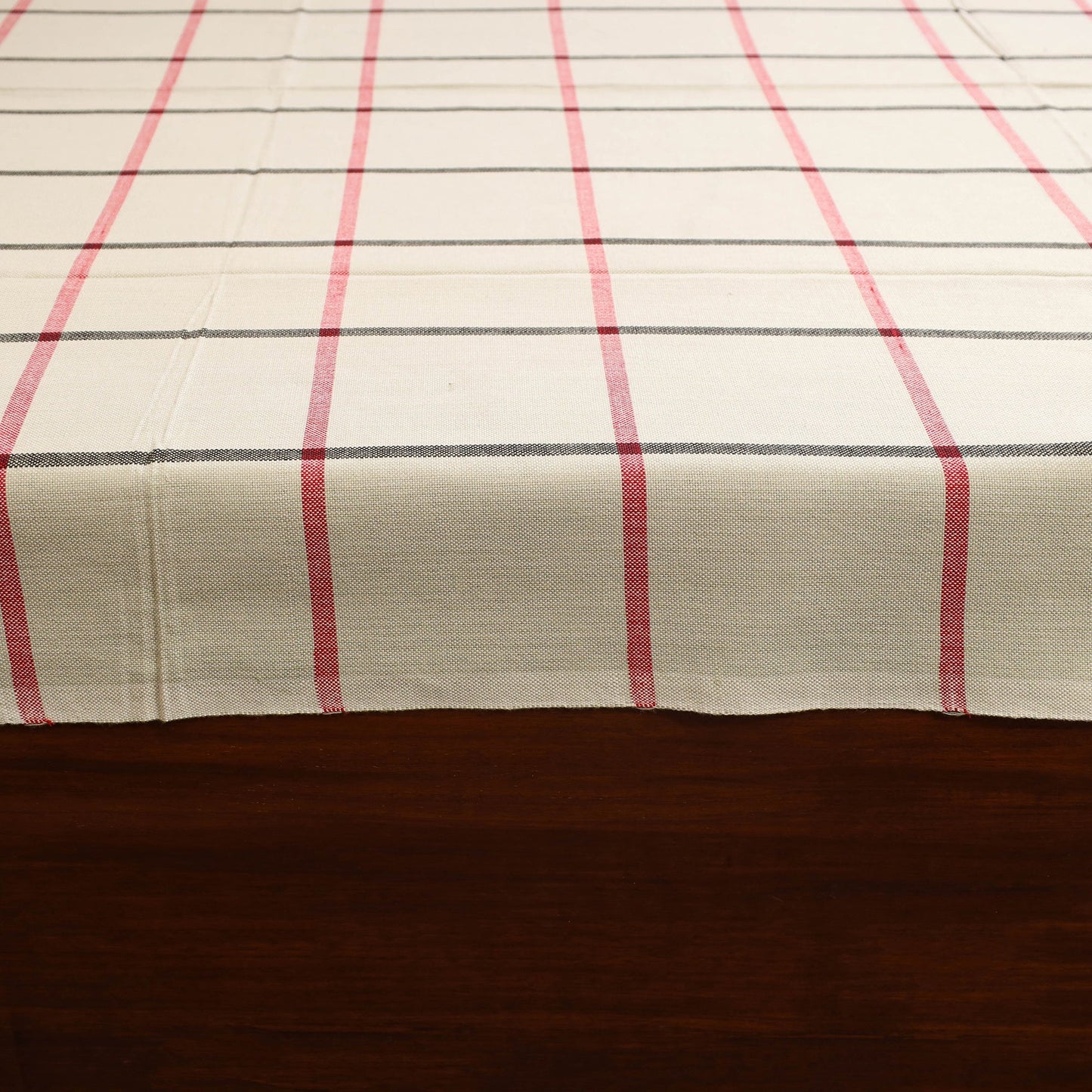 Green - single handloom cotton bed sheet (90 x 60 in) 71