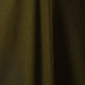 Green Slub Cotton Plain Fabric