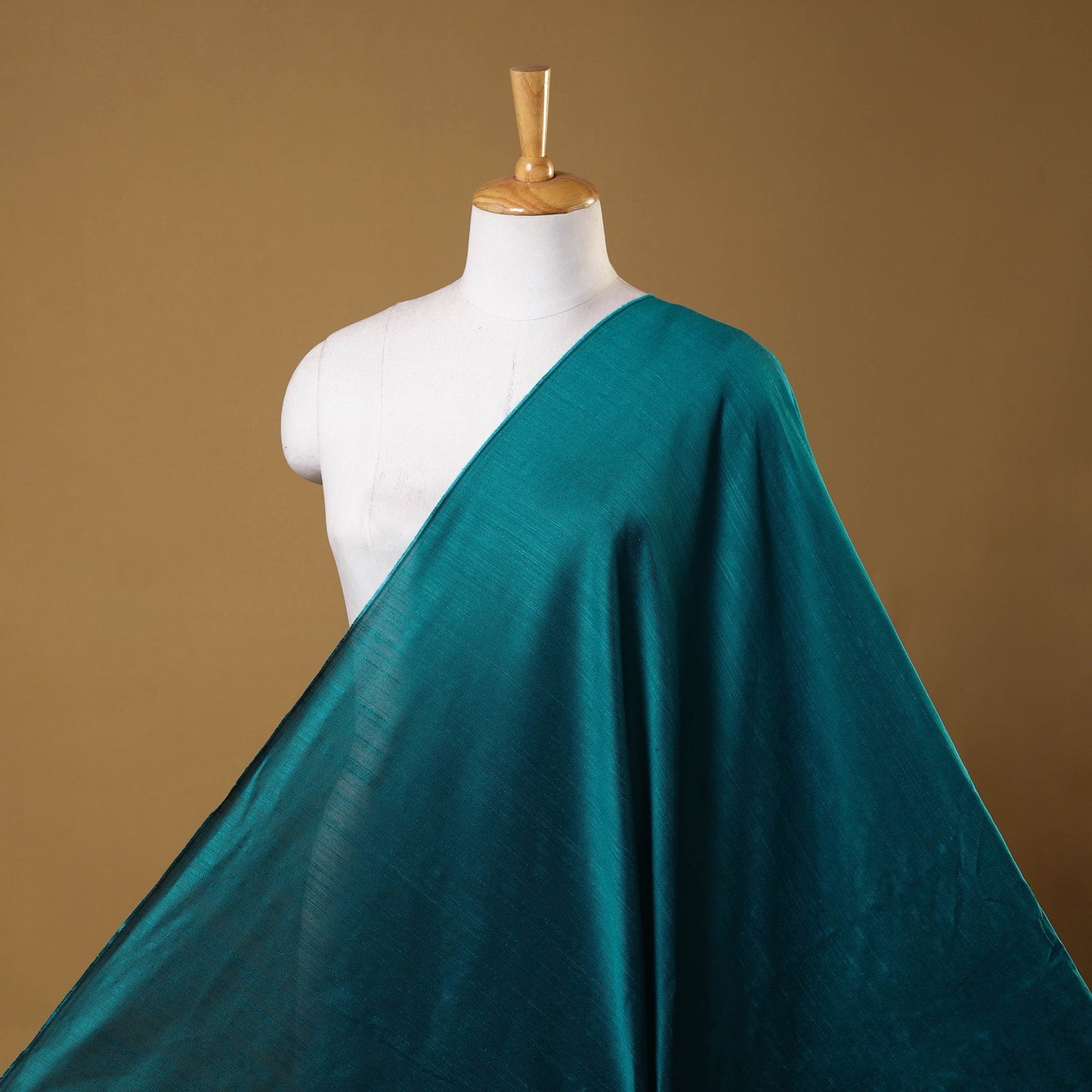 Slub silk plain fabric 18 - handcrafted