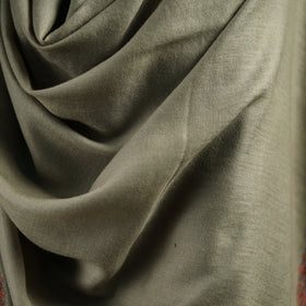 Green - sozni hand embroidery merino wool handwoven