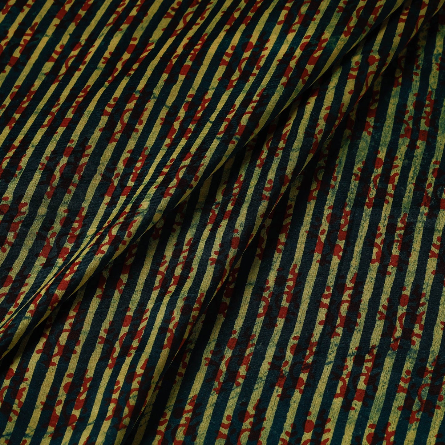  Modal Vanaspati Hand Block Printed Fabric 