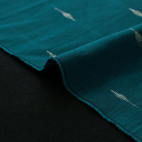 Green - spun dupion viscose silk buti fabric 05