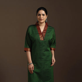 Straight cotton dharwad kurta 02 - handcrafted