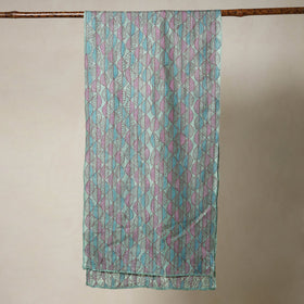  Special Sujani Hand Embroidery Handloom Pure Tussar Silk Stole 