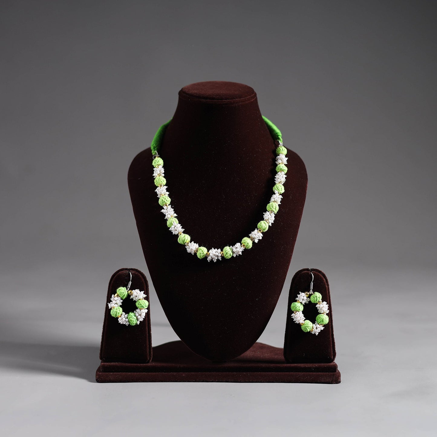 Buy Thread Beads Handmade Necklace Set Online