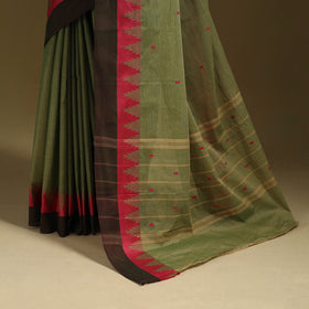 Thread buti cotton kanchipuram saree with border 29