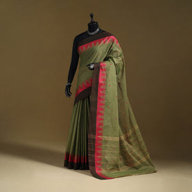 Thread buti cotton kanchipuram saree with border 29