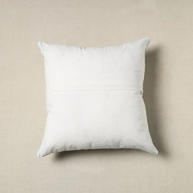 Green Tie & Dye Cotton Shibori Cushion Cover