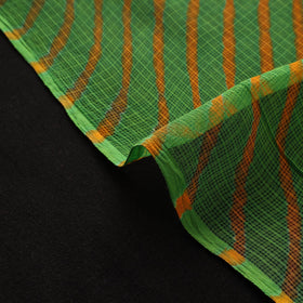 Green - tie-dye kota doria cotton leheriya fabric 01