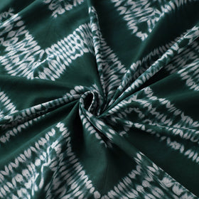  Green Tie & Dye Pure Cotton Shibori Fabric Online