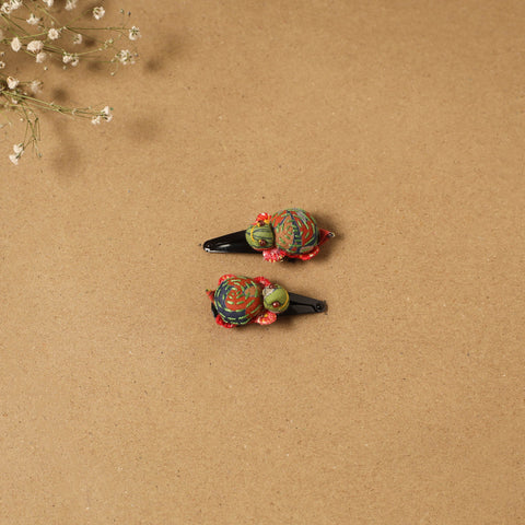 Fab artwork tik-tak hair clip for kids (set of 2) 35