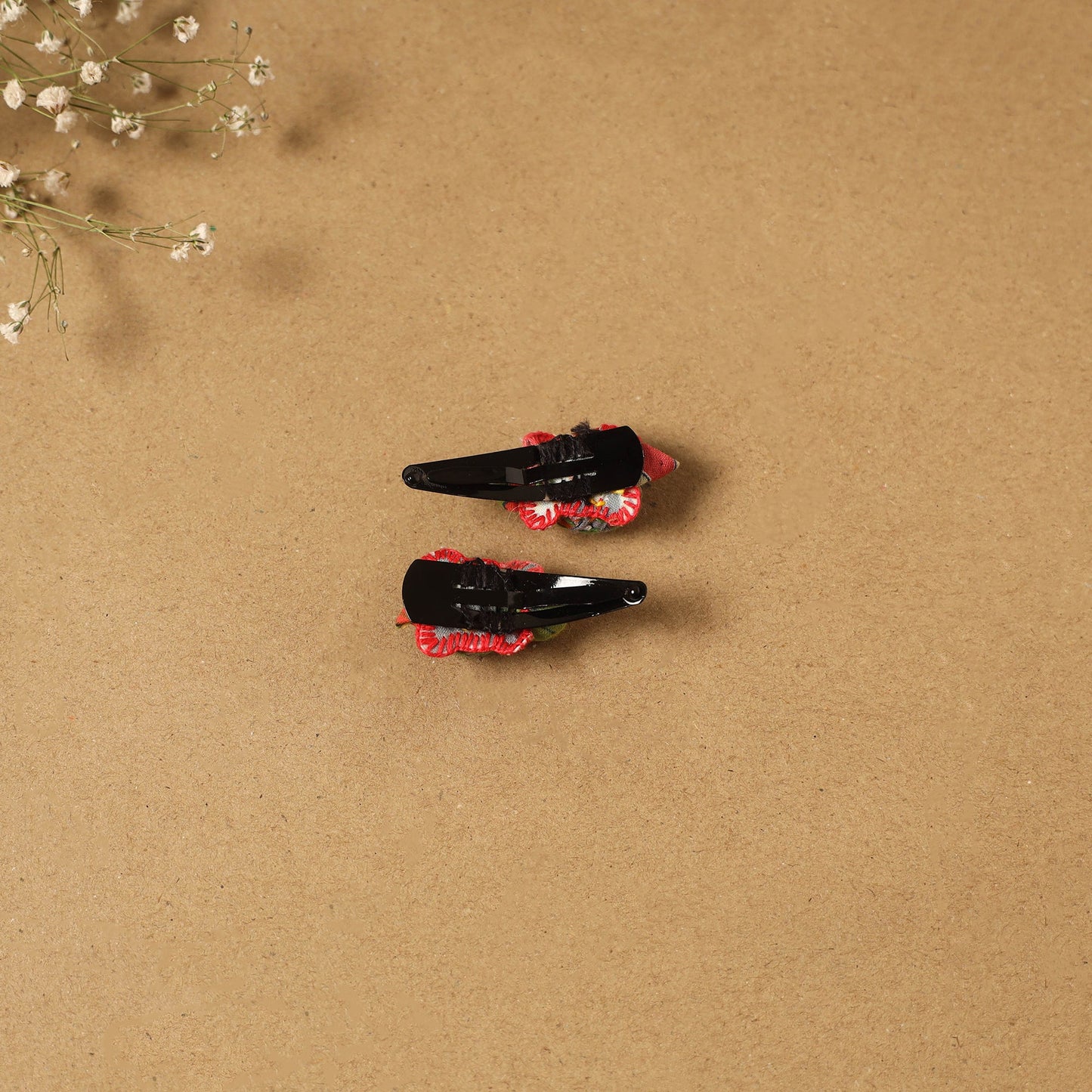 Fab artwork tik-tak hair clip for kids (set of 2) 35