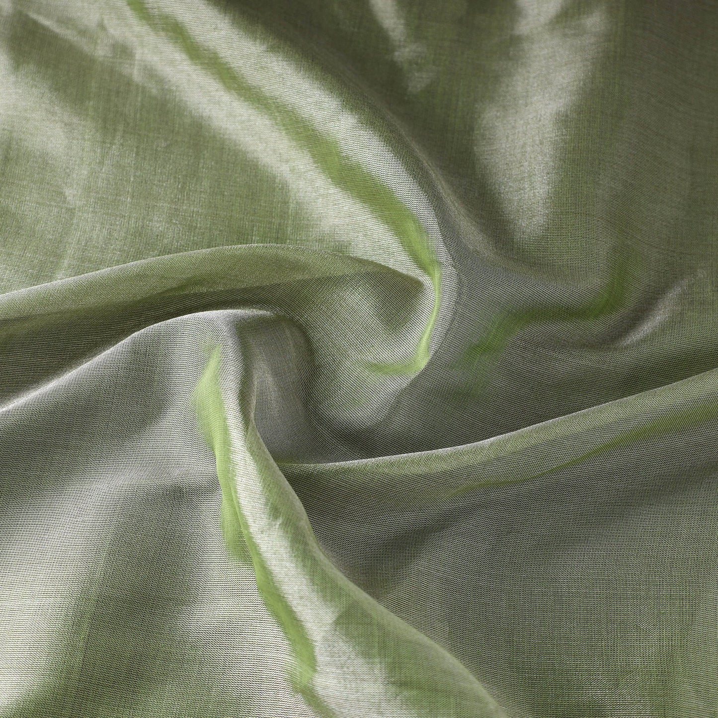  Traditional Chanderi Silk Handloom Tissue Full Silver Zari Fabric 11 