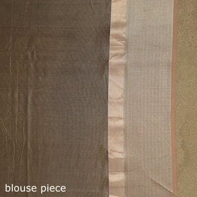 Green - traditional mulberry silk handloom saree 54