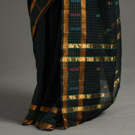 Green - traditional venkatagiri handloom cotton stripe