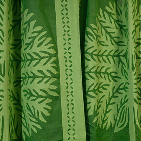 Tree Cutwork Cotton Barmer Applique Door Curtain