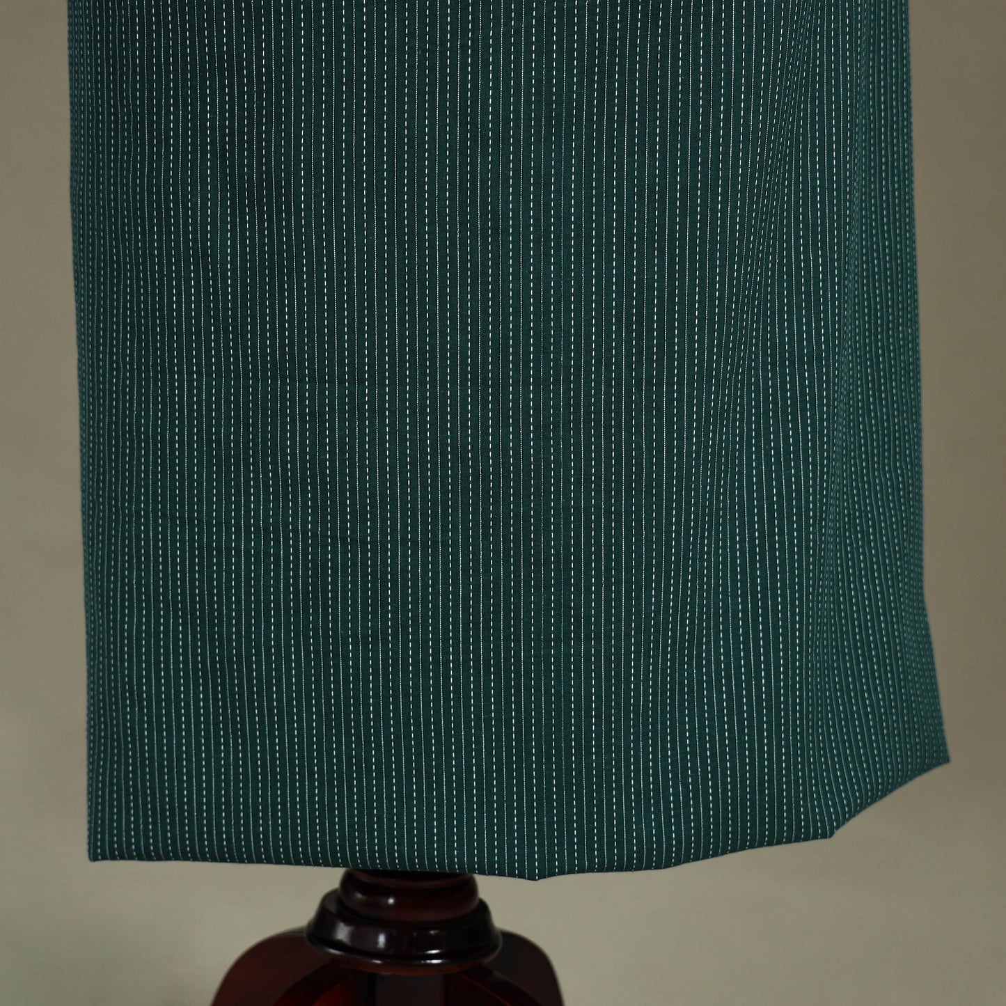 Green Unstitched Plain Cotton Kurta Material