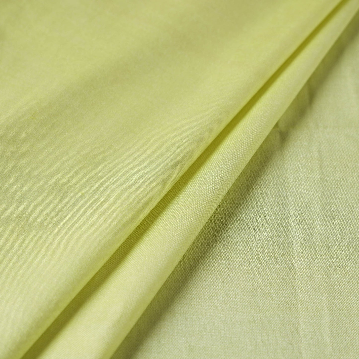 Green - vidarbha handloom plain tussar silk fabric 01