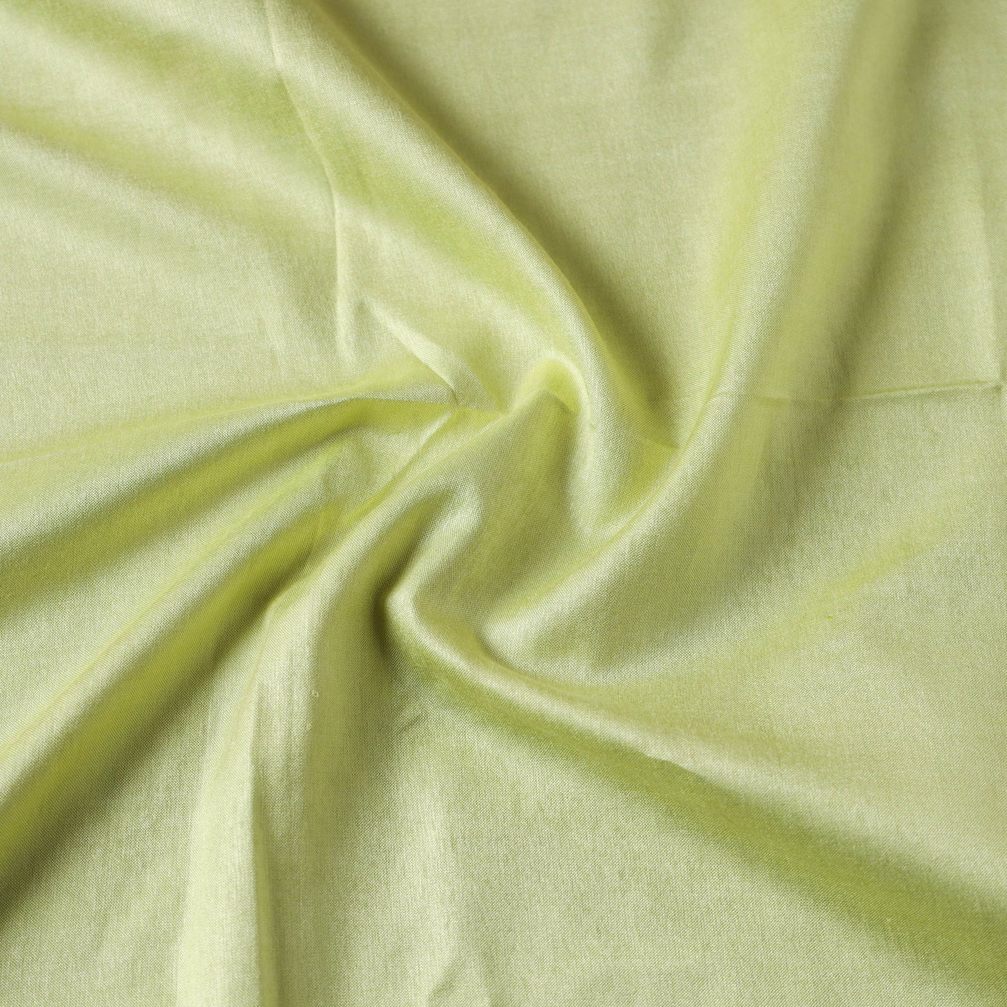 Green - vidarbha handloom plain tussar silk fabric 01