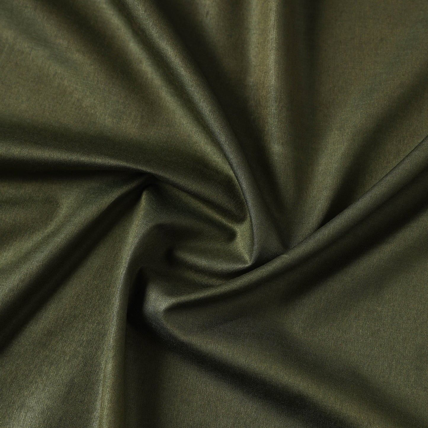 Green - vidarbha handloom plain tussar silk fabric 07