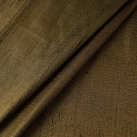 Green - vidarbha tussar x ghicha silk handloom fabric 08