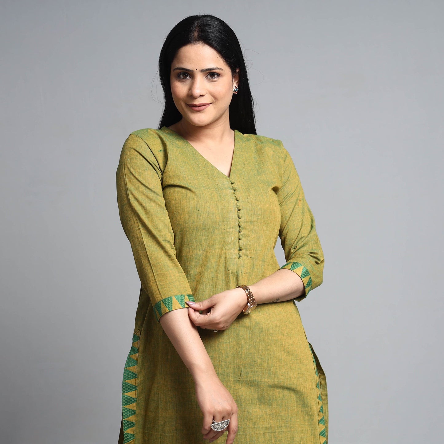 Buy Dharwad Cotton Long Kurta Online at iTokri.com