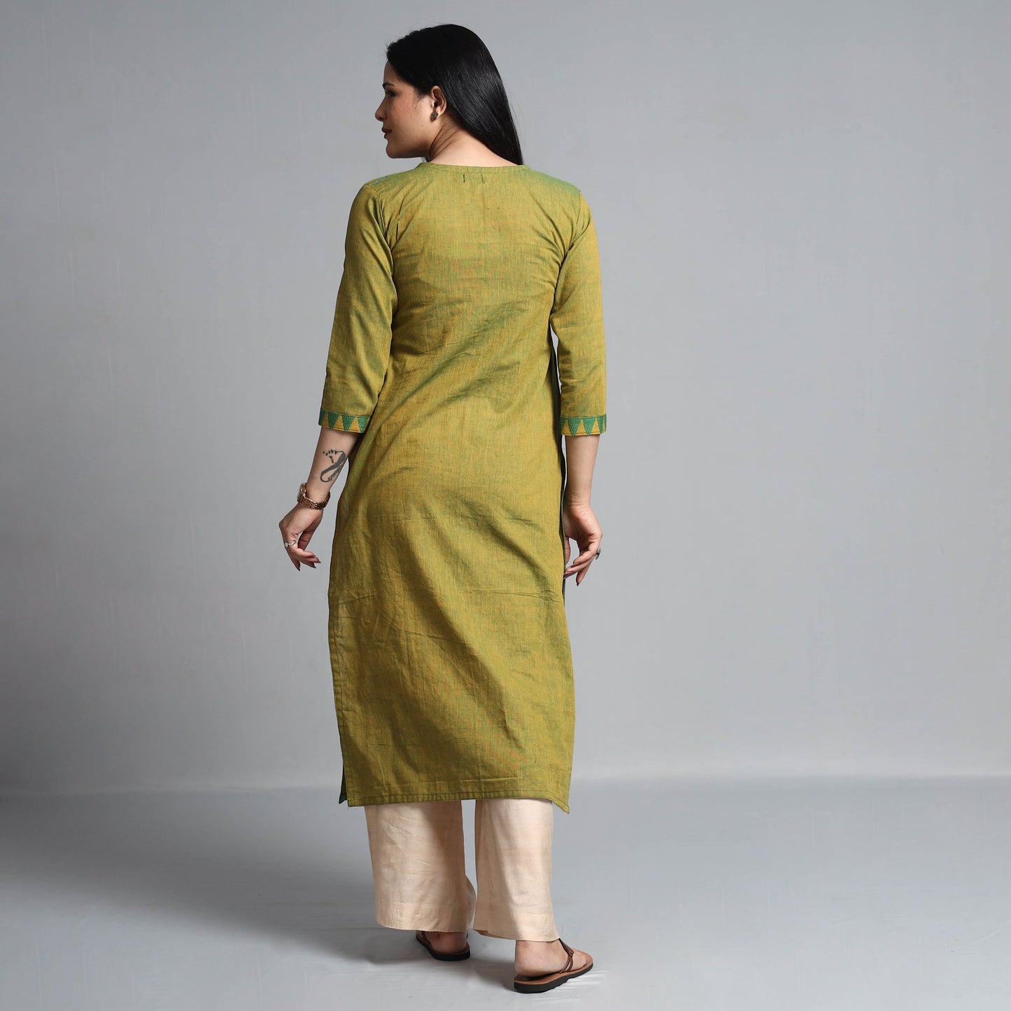 Buy Dharwad Cotton Long Kurta Online at iTokri.com