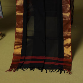 Grey - 2pc cotton unstitched pochampally double ikat dress