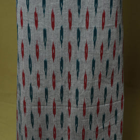 Grey - 2pc cotton unstitched pochampally ikat dress