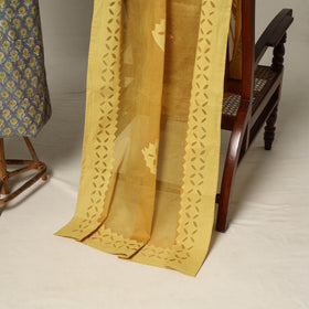 Grey - 2pc cotton unstitched sanganeri dress material