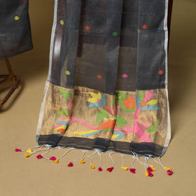 2pc handloom silk cotton unstitched phulia jamdani dress