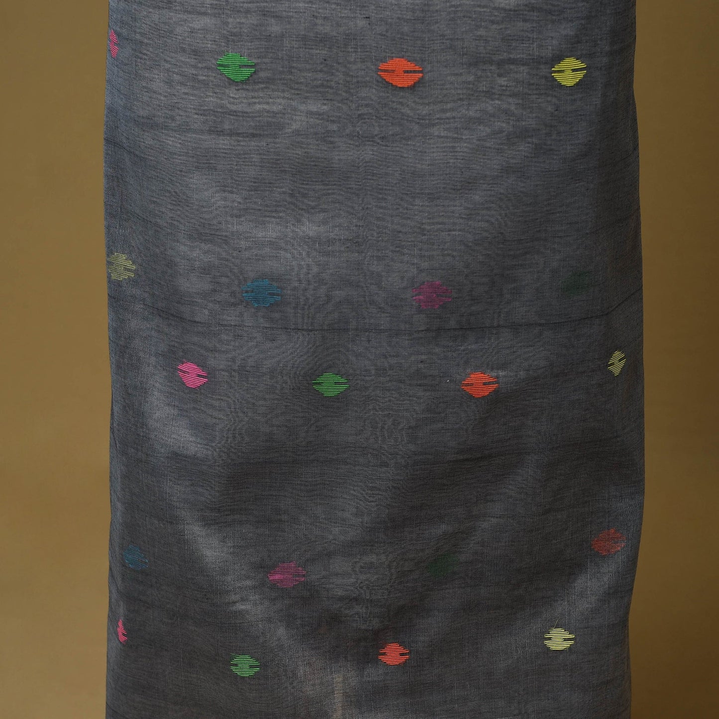 2pc handloom silk cotton unstitched phulia jamdani dress