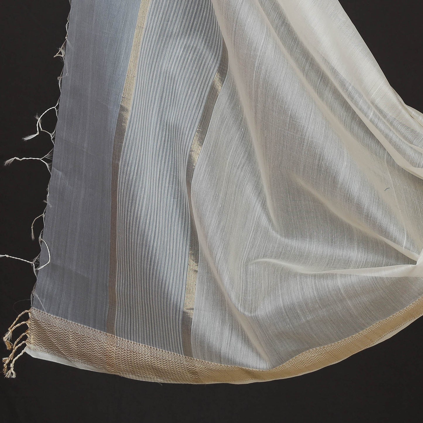 Buy 2pc Maheshwari Silk Cotton Zari Work Handloom Suit Material Set Online l iTokri.com